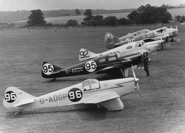 g-adgp miles hawk speed six luis fontes g-aecc miles falcon six 0290-0027